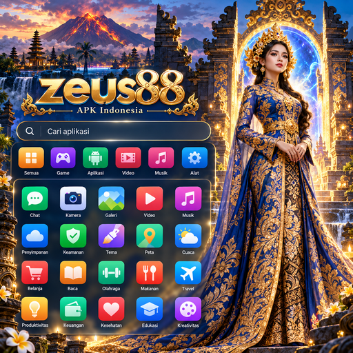 Ilustrasi antarmuka dan navigasi zeus88